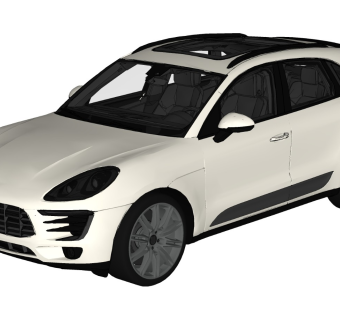 超精细汽车模型 保时捷 卡宴